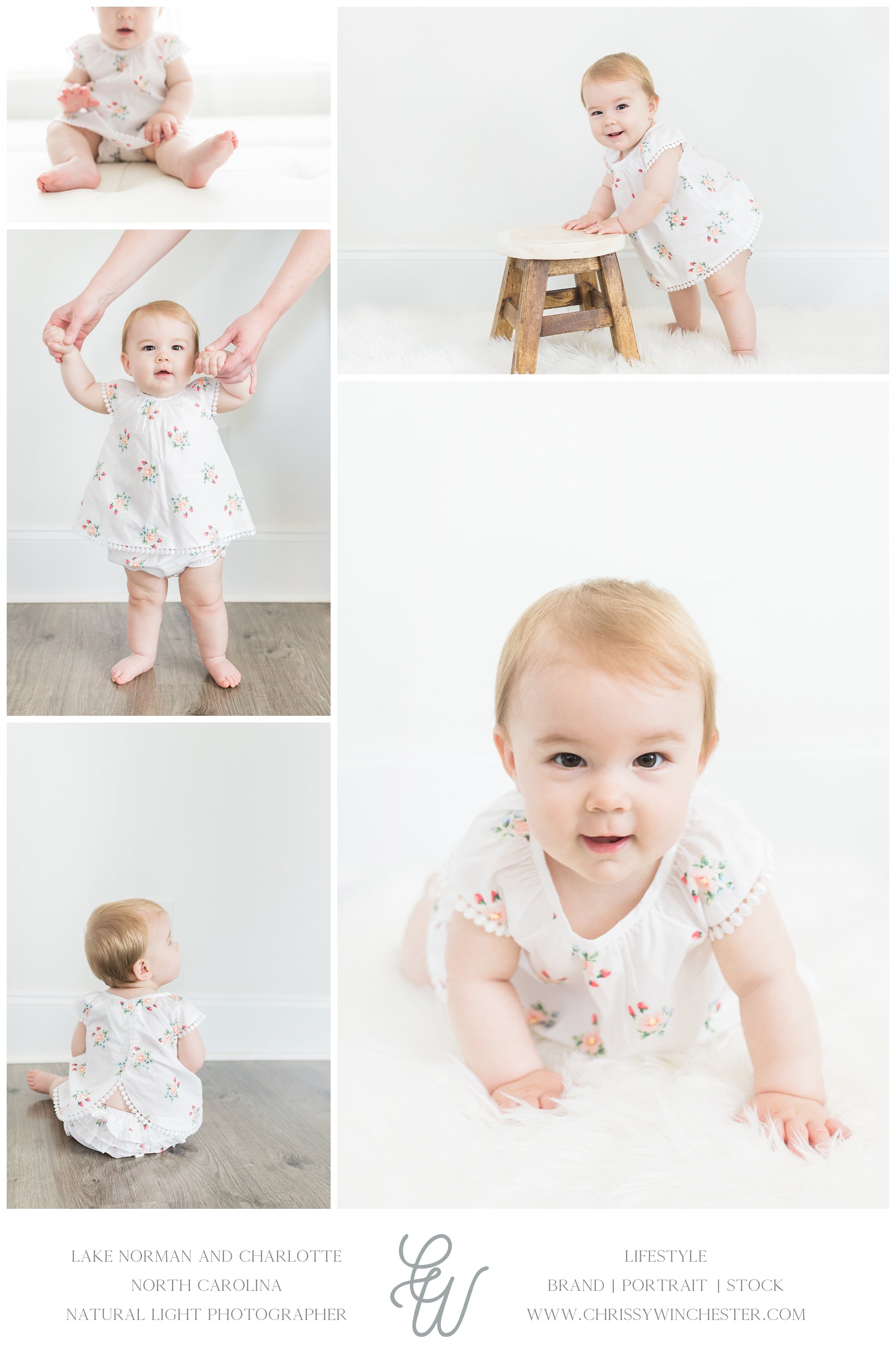 baby girl photo session ideas