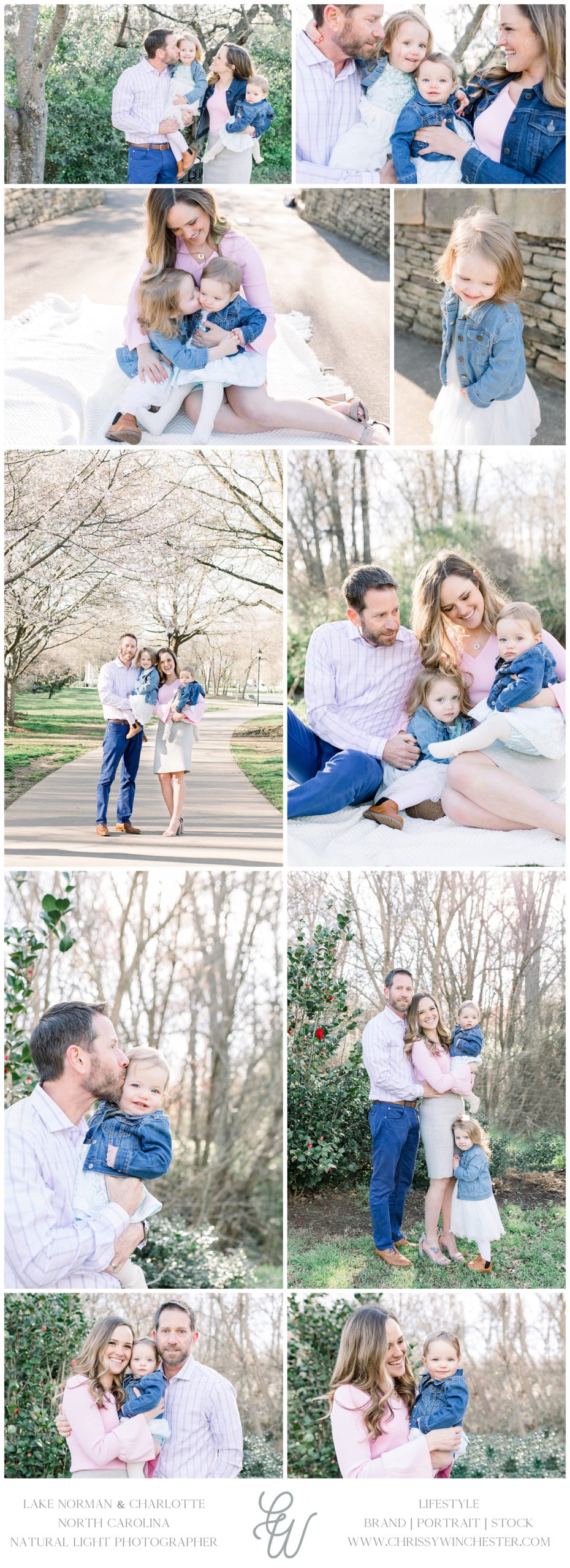 Chrissy Winchester Photography,Freedom Park NC Family Photo Session,