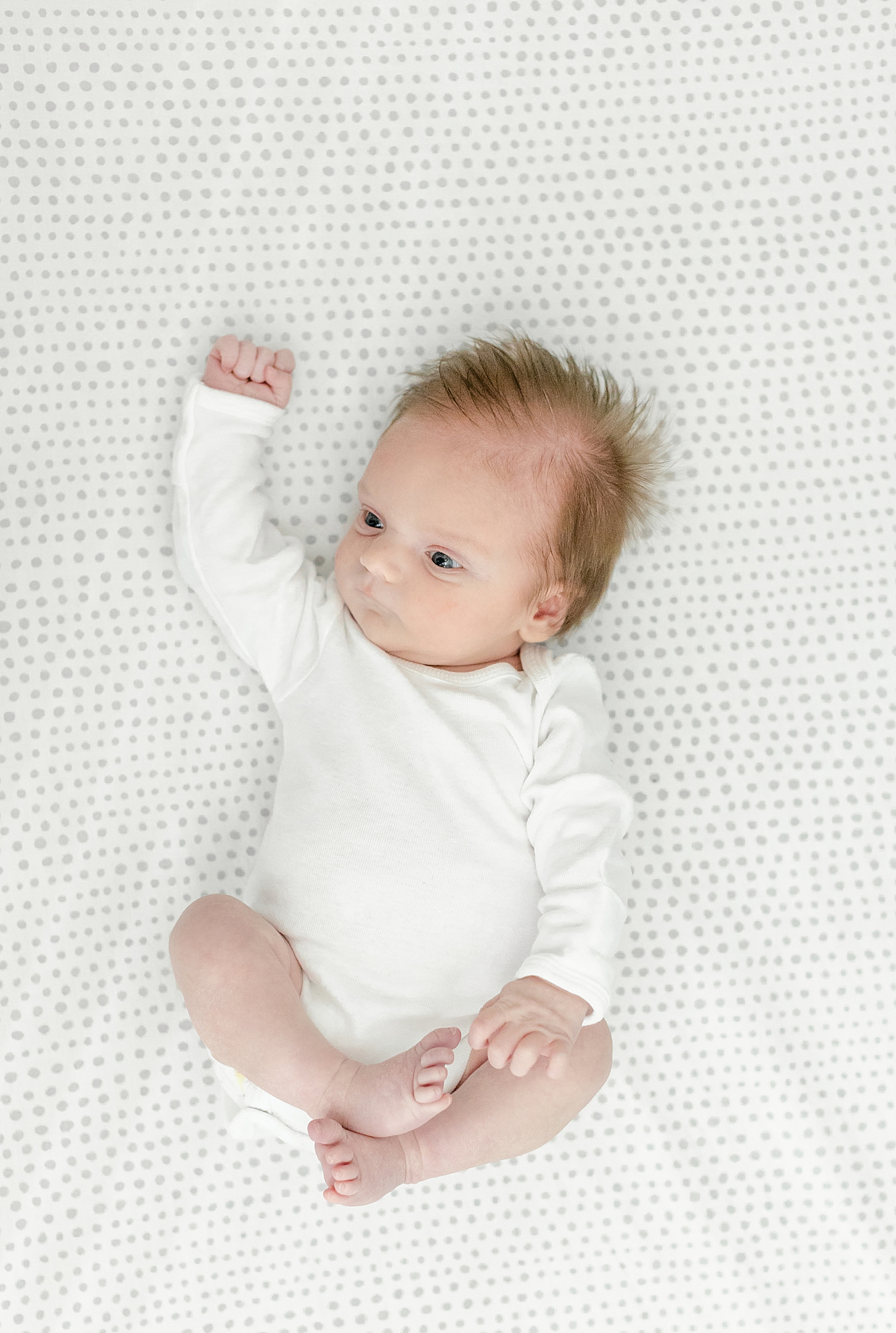 during his Charlotte In Home Newborn Session | Image by Chrissy Winchester 